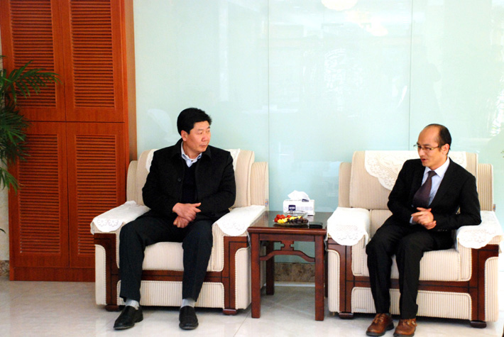 熱烈歡迎鹽城亭湖區(qū)副區(qū)長、區(qū)政協(xié)主席呂主席一行蒞臨鹽城思科進行調研指導